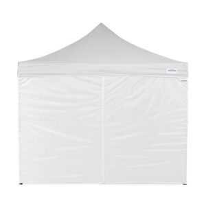 Caravan Canopy Sports Commercial Grade Sidewalls, 10 x 10-Feet, white