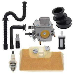 autokay carburetor fit for stihl 029 ms290 039 ms390 chainsaw 1127 120 0650 carb tune up kit