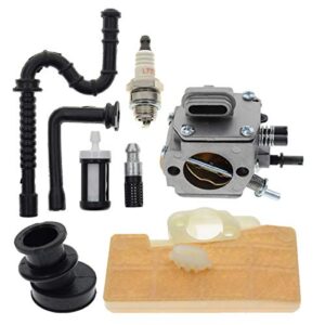 AUTOKAY Carburetor Fit for Stihl 029 MS290 039 MS390 Chainsaw 1127 120 0650 Carb Tune up kit