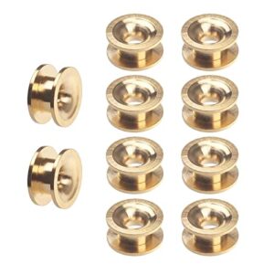a.i.force 10pcs trimmer head eyelets, brass sleeves for strimmer cutter, replacement parts fit for troy-bilt, craftsman, and other more models