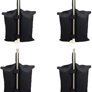 Canopy Weight Bags for Pop up Canopy Tent, Heavy Duty Sandbags for Instant Outdoor Sun Shelter Canopy Legs(4)