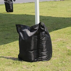 Canopy Weight Bags for Pop up Canopy Tent, Heavy Duty Sandbags for Instant Outdoor Sun Shelter Canopy Legs(4)