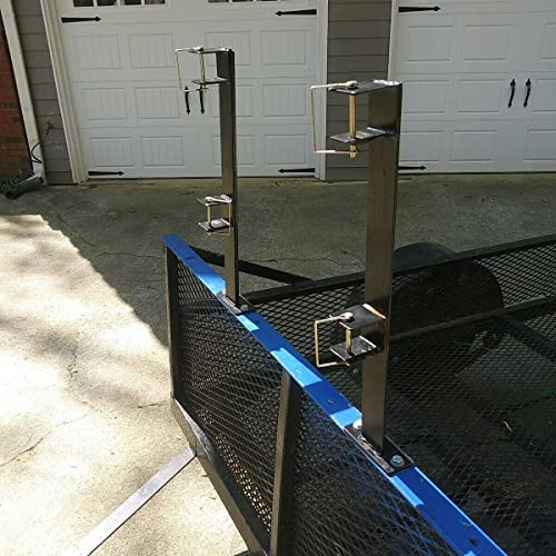 ECOTRIC 2 Place Weeder Trimmer Racks Holders Hold Two for Trailer Truck,Edgers, Pole Saws, Tree Trimmers