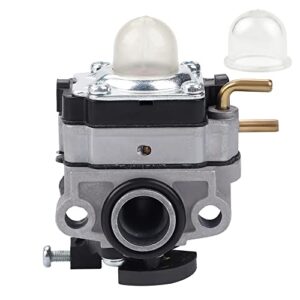 atvatp 753-06258a tb146ec ry252cs carburetor compatible with troy bilt tb516ec tb146ec ryobi ry251ph ry252cs ry253ss ry254bc carb fit 2 cycle 25cc string trimmer brush cutter edger cultivator