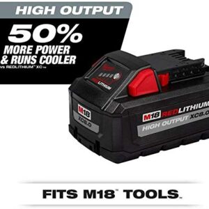 Milwaukee 48-59-1880 M18 REDLITHIUM HIGH OUTPUT XC 8 Ah Lithium-Ion Battery and M18 /M12 Charger Kit