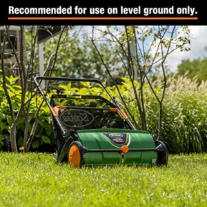Scotts Outdoor Power Tools LSW70026S 26-Inch Push Lawn Sweeper, Black/Green