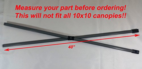 Quik Shade 10x10 Expedition EX100 Straight Leg Instant Canopy -Side Truss Bars 40" Replacement Part