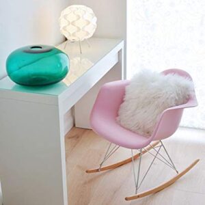 2xhome EMRocker Rocking Chair, Coral Pink