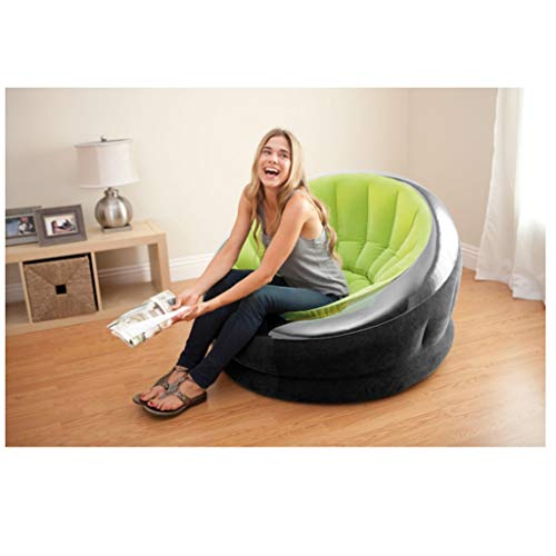 DLOETT Creativity Inflatable Leisure Chair, Portable Indoor and Outdoor Lazy Stool Inflatable Chair