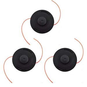 Autoparts 3-Pack Trimmer Head Replacement for Stihl 25-2 FS90 FS100 FS110 FS130 FS250