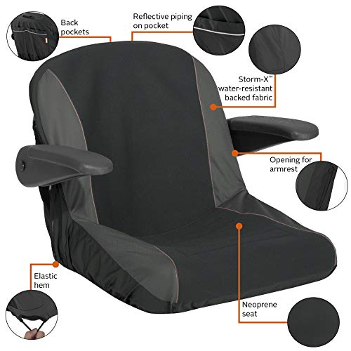 Classic Accessories Lawn Tractor Neoprene Seat Cover, Large