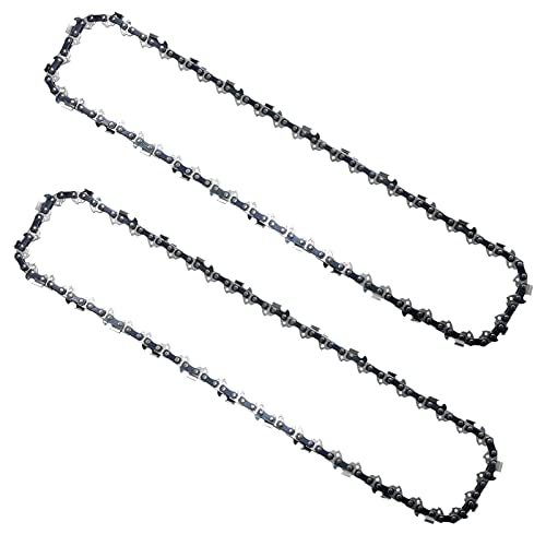 Opuladuo 2PC 14" Chainsaw Chain 3/8" LP 050" 52DL Fit for Portland Harbor Freight 64497 64498 67255 58949