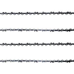 Opuladuo 2PC 14" Chainsaw Chain 3/8" LP 050" 52DL Fit for Portland Harbor Freight 64497 64498 67255 58949