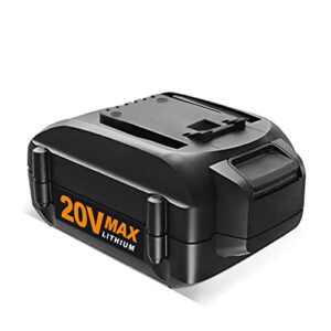 vinida 20v 4.0ah wa3520 lithium-ion battery replacement for worx cordless power tools series wg151s, wg155s, wg251s, wg255s, wg540s, wg545s, wg890, wg891