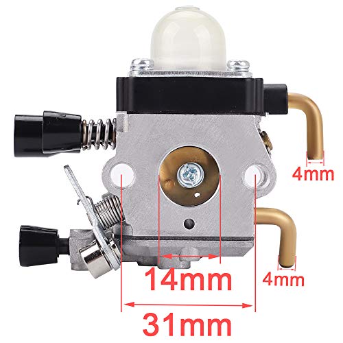 Hipa FS85 Carburetor Cover for STHIL FS75 FS80 FS 85 KM80 KM85 FC75 FC85 HL75 FH75 SP80 SP85 HT70 HT75 FS80R FS85RX String Trimmer Brush Cutter Maintenance Kits C1Q-S97