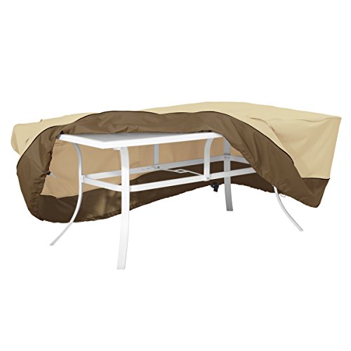 Classic Accessories Veranda Water-Resistant 72 Inch Rectangular/Oval Patio Table Cover, Outdoor Table Cover