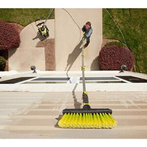 RYOBI 18 ft. Extension Pole with Brush for Pressure Washer RY31EP26