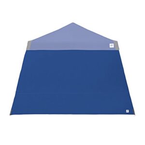 e-z up single sidewall, fits 10′ angled leg, truss clip attachment, royal blue