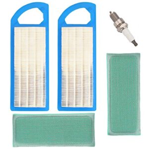 697153 air filter for briggs and stratton 698083 795115 697634 697153 5043 697014 797008 lawn mower 2pack