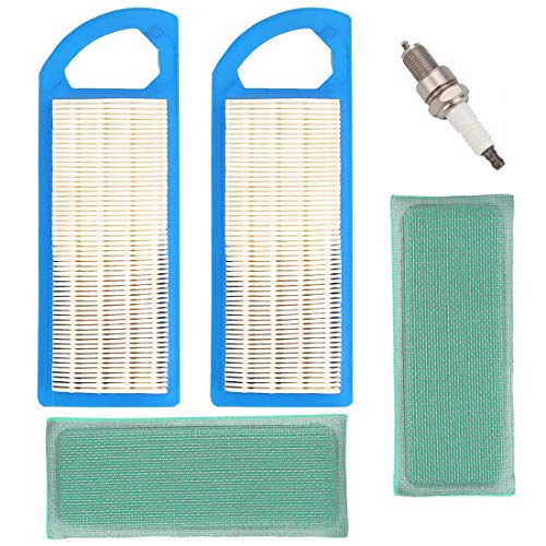 697153 Air Filter for Briggs and Stratton 698083 795115 697634 697153 5043 697014 797008 Lawn Mower 2Pack