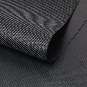 1800d waterproof canvas heavy duty fabric – 60×36″ marine awning fabric(pvc coated) cordura water-resistant material for outdoor/indoor sunbrella cushion tent anti-uv reduce glare/black