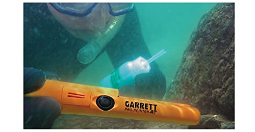 Garrett 1140900 Pro-Pointer AT Waterproof Pinpointing Metal Detector, Orange