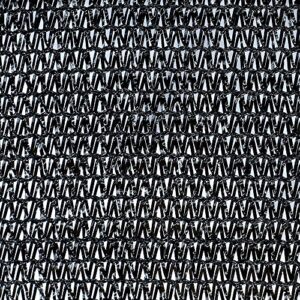 Agfabric 70% 6X 12ft Sunblock Shade Cloth with Grommets for Garden Patio, Black