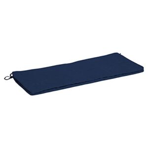 Arden Selections ProFoam Essentials Outdoor Bench Cushion 18 x 46, Sapphire Blue Leala