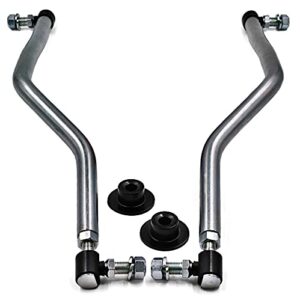 hd switch – adjustable improved lh/rh steering drag link set fits 532194740 & 532194741 for husqvarna craftsman murray dixon jonsered poulan pro ayp ehp weedeater 194740 194741 – dust caps included!