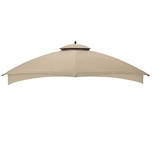 Garden Winds Replacement Canopy for Allen Roth 10x12 Gazebo - Standard 350 - Beige