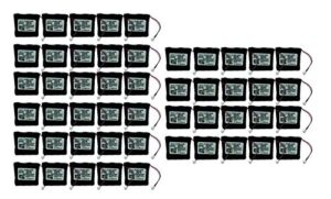 50pcs replacement saflok a28110 6v hotel door lock battery fits 884952, a28110, a28100, dl-12/4, htl-11/13, intellis, mt