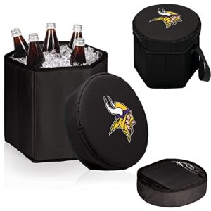 Black Minnesota Vikings 12 Quart Bongo Cooler