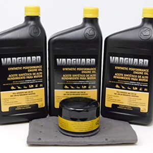 Briggs & Stratton 15W-50 (3 Quarts) Full Synthetic Vanguard Engine Oil Change Kit