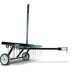 Agri-Fab 40-Inch Tine Tow Dethatcher 45-0294,Black