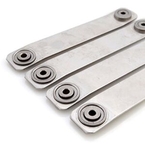 Barn-Shed-Play S/4 Stainless Steel Glider Bearing Arm Brackets - 7 1/2" from Hole to Hole