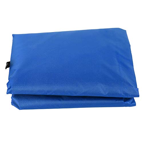 Vikye Swing Cushion Cover, Multiple Colour Swing Waterproof Cushion Replacement 3Seat Chair Seat Cover for Outdoor Swing(Dark Blue (Supplier Specification: Blue))