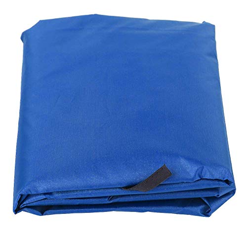 Vikye Swing Cushion Cover, Multiple Colour Swing Waterproof Cushion Replacement 3Seat Chair Seat Cover for Outdoor Swing(Dark Blue (Supplier Specification: Blue))