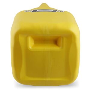 Mr. Gasket 36951G Utility Jug 5 Gal Yellow W/Hose Square