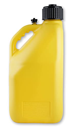 Mr. Gasket 36951G Utility Jug 5 Gal Yellow W/Hose Square