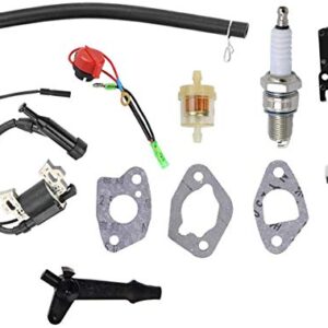 GX160 GX200 Carburetor with 17210-ZE1-517 Air Filter Tune Up Kit for Honda GX120 GX140 GX 160 GX168 GX200 5HP 5.5HP 6.5HP Engine