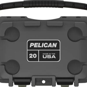 Pelican 20 Quart Elite Cooler (Gun Metal/OD Green)