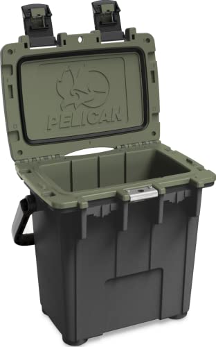 Pelican 20 Quart Elite Cooler (Gun Metal/OD Green)