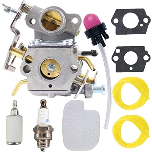 PP4218A Carburetor for Poulan Pro PR4218 PP4218AVX PP4018 PP3516AVX P3416 PP3816 P3314 18’’ 35cc 42cc Chainsaw Craftsman 358.350990 358.341900 358.350830 358350830 Walbro 0402 WTA30