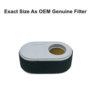 MOWFILL 937-05122 Air Filter with Pre Filter Replace for MTD 737-05122 937-05122 Fits MTD Cub Cadet 420cc Engine 452cc Engine RZT-L34 Troy-Bilt Mustang Fit 34