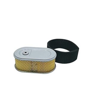 MOWFILL 937-05122 Air Filter with Pre Filter Replace for MTD 737-05122 937-05122 Fits MTD Cub Cadet 420cc Engine 452cc Engine RZT-L34 Troy-Bilt Mustang Fit 34