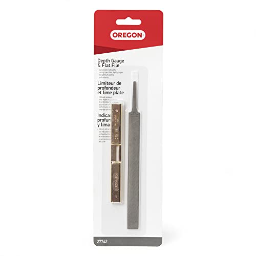 Oregon 27742 Depth Gauge Tool with Flat File Gray