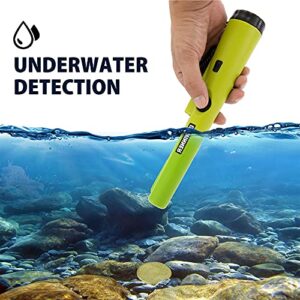 Metal Detector, DEWINNER Water-Proof Search Pin-Pointer, Pinpointing Finder Probe, 360° Search High Accuracy Treasure Bounty Hunting for Adults Junior Kids