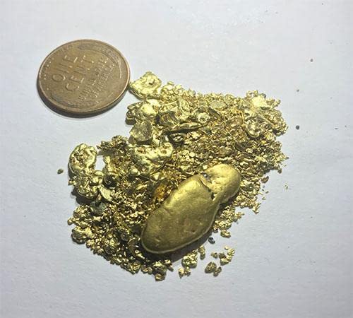 Nugget Reserve '3 Ounce Nugget Hunt' Gold Paydirt Panning Pay Dirt Bag – Gold Prospecting Concentrate