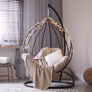 Ziqi 2PCS Porch Swing Hanging Springs 1300 Lbs Heavy Duty Hammock Hanging Chair Spring, Premium Rust Resistant Hanging Spring Kit for Hanging Chairs, Yoga, Punching Bag, Ceiling Mount Porch Swing