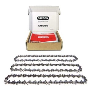 oregon s52 advancecut chainsaw chain for 14-inch bar – 52 drive links, replacement low-kickback chainsaw blade, .050 inch gauge, 3/8 inch pitch, fits poulan, ryobi and more (s52x3)
